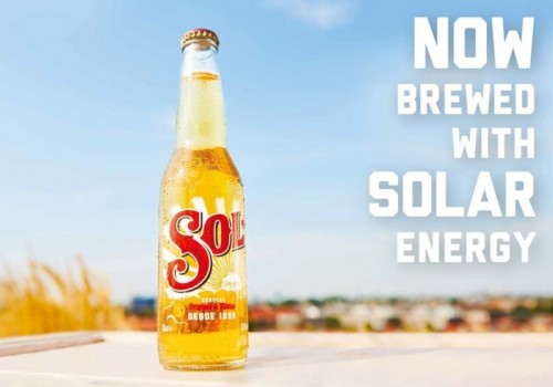 【オランダ】ハイネケン、ビール「ソル」の生産で100%太陽光発電達成。新商品ラベルに明記