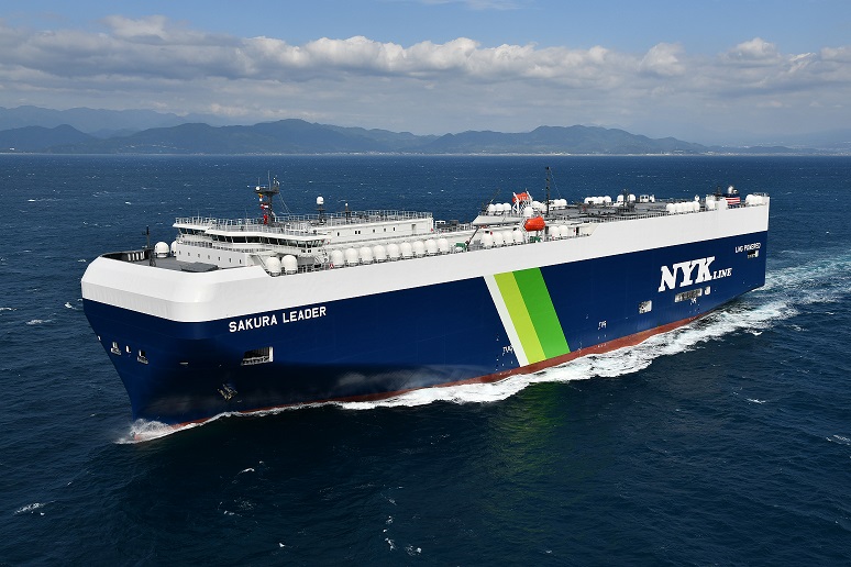 日本郵船／2隻目のLNG燃料自動車専用船を建造 ─ 物流ニュースの